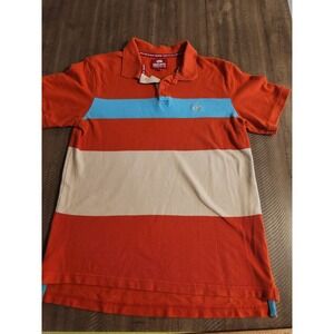 Ecko Unltd‎ Knit Men Sz L 90s Y2K Stitched Rhino Polo Skater Preppy